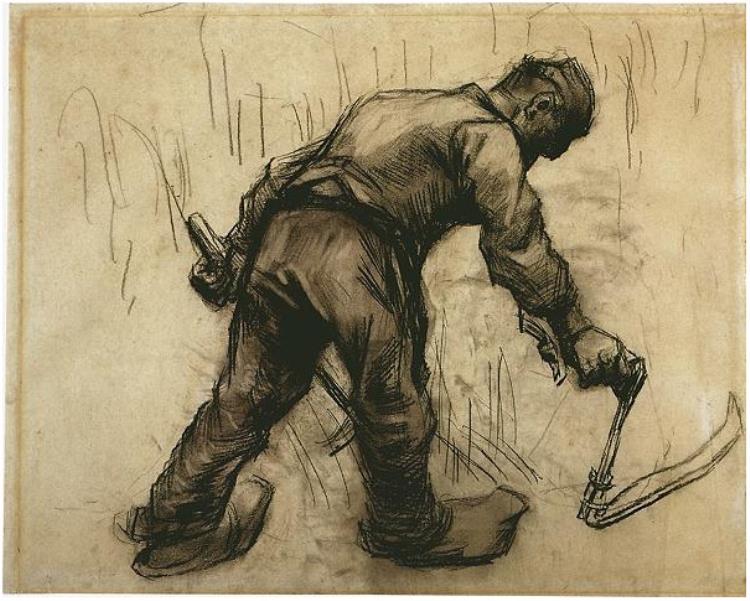 750x601 Reaper By Vincent Van Gogh