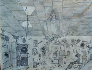 300x227 Recording Studio Drawings