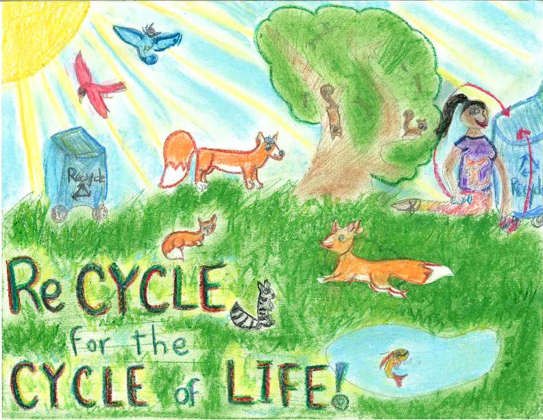 792x612 Recycling Drawing Contest Winners