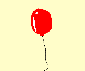 300x250 Shiny Red Balloon