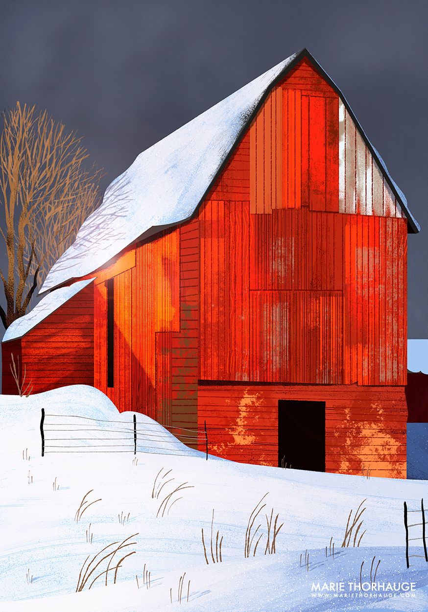 874x1250 Red Barn Environments Red Barns, House