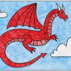 236x236 Draw And Paint A Tulip Red Dragon, Tutorials And Dragons