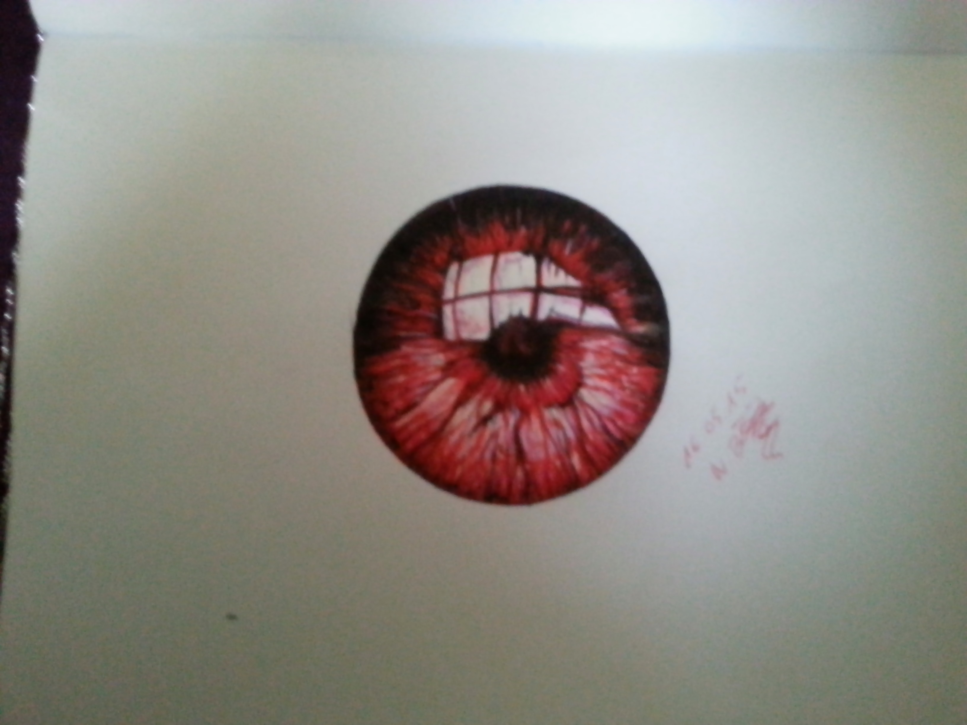 3264x2448 Red Eye Drawing Eigenes Testbilder, Drawing Red Eyes
