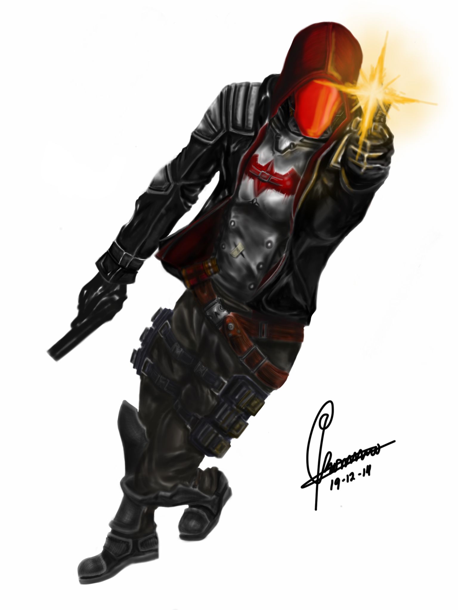 1536x2048 Download Game Jason Todd Red Hood Batman Arkham Knight Wallpaper