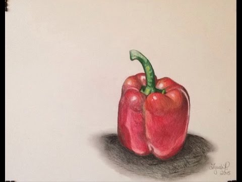 480x360 3d Realistic Pepper Drawing