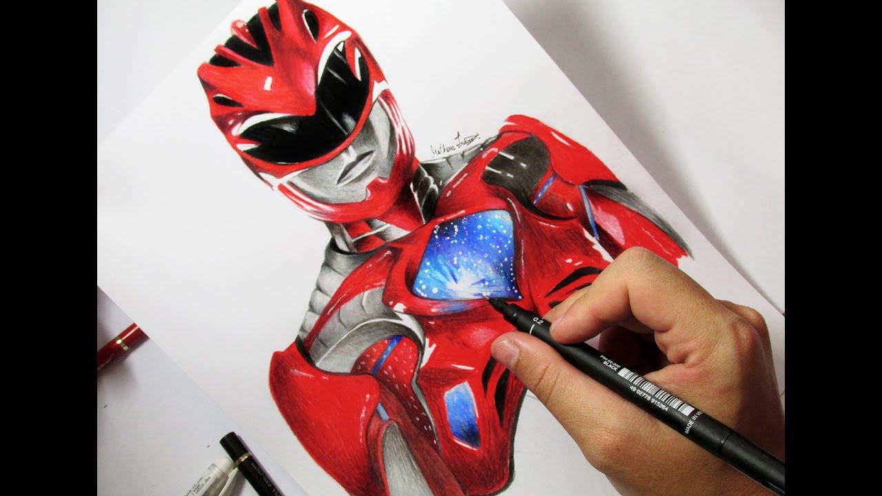 1280x720 Power Rangers (2017 Movie) Official Teaser Trailer (Drawing Red