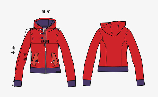 650x400 Red Coat Size Drawing, Red, Coat, Dimensions Png And Psd File