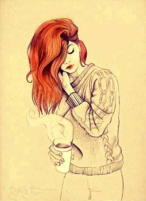 480x660 Ooooooo Painting Redheads, Illustrations And Drawings