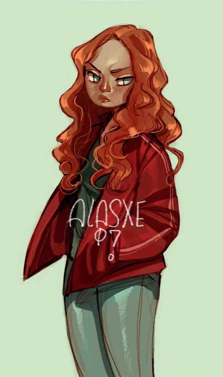 444x750 Redhead Drawing Tumblr