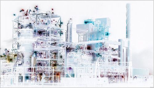 500x288 Refinery Technical Drawing By Keith Watson Photography, Via