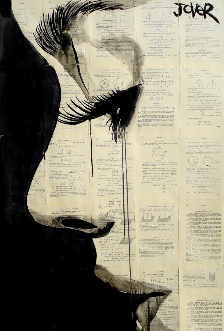 770x1137 Saatchi Art Reflection Drawing By Loui Jover