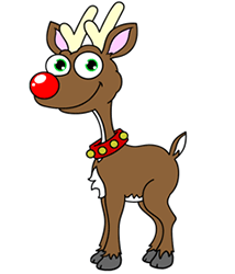 214x250 Cartoon Reindeer Drawing Help Cartoon Reindeer