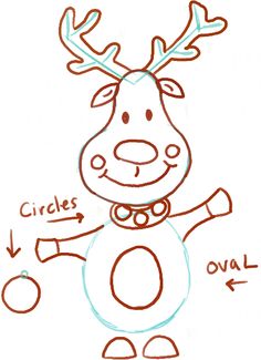 236x325 Rudolph Reindeer Template By Oh! Rubbish! Blog Rudolph
