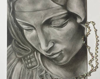 340x270 Religious Pencil Art Etsy