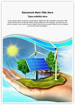 247x343 Renewable Energy Word Document Template Is One Of The Best Word