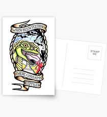 210x230 Reptiles Drawing Postcards Redbubble