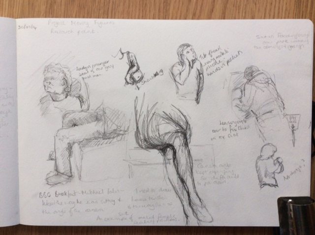 640x478 Figure Drawing Sitting And Waiting Ba (Hons) Degree Course