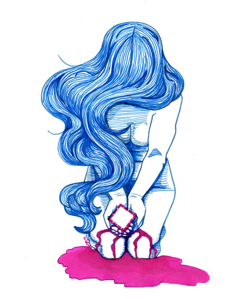 770x996 Saatchi Art In Respect Of Cindy Gladue Drawing By Keitha Keeshig