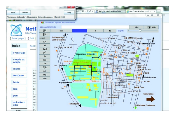 600x402 A Map Of Restaurants Displayed By The Drawing Program. Research