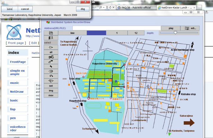 680x440 Map Of Restaurants Displayed By The Drawing Program.