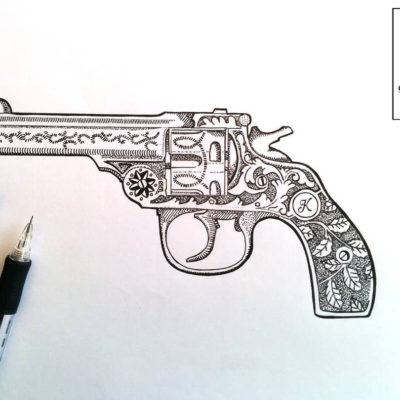 400x400 Sketch Art, Pencil Drawings Tag Revolver Archives