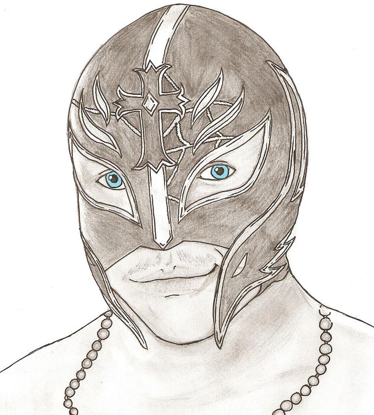 759x844 Rey Mysterio Portrait