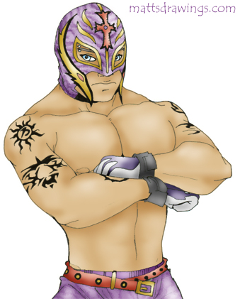 339x421 Rey Mysterio By Punkrockguy