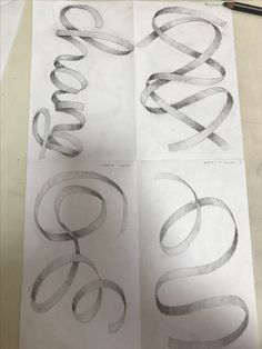 236x314 12717 Ribbon Shading 3a Art 1 Drawing Step And Draw