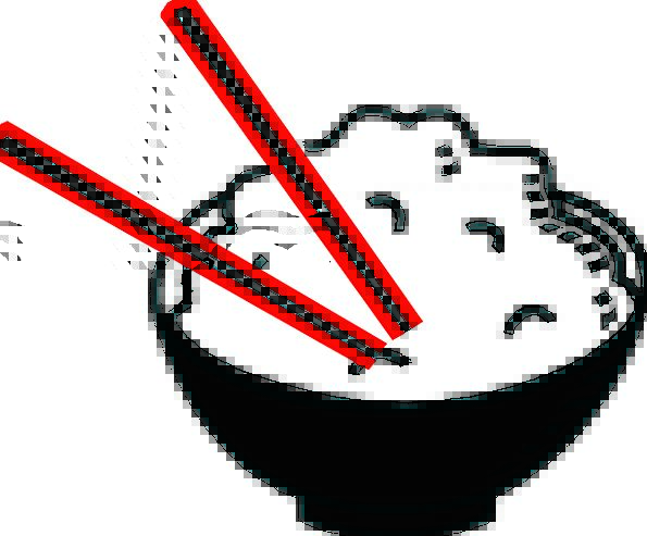 595x493 Rice, Drink, Ball, Food, Chopsticks, Bowl, Asian, Food, Drawing