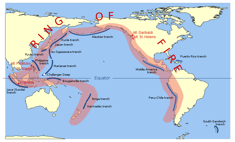816x492 Why Have 10 Major Volcanoes Along The Ring Of Fire Suddenly Roared