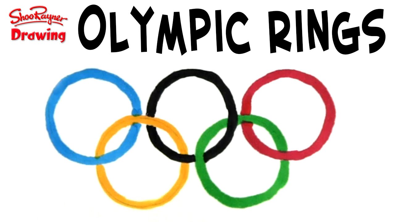 1280x720 Draw The Olympic Rings