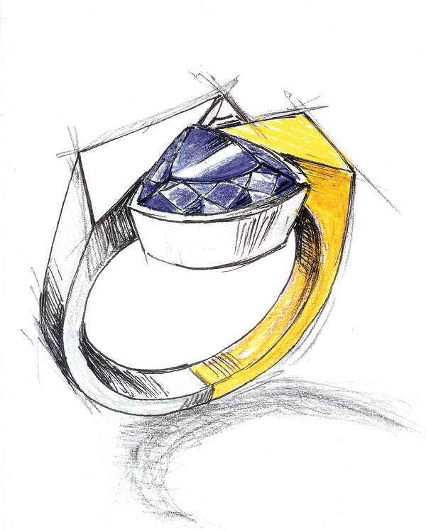 600x747 Rings Drawing Drawing Drawings, Ring And Jewellery