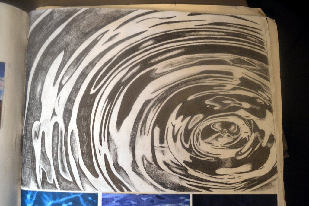 1024x683 Gallery For Gt How To Draw Water Ripples Art Water