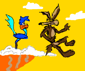 300x250 Chayote Hires Roadrunner (Cartoon) (Drawing By Humbucker)