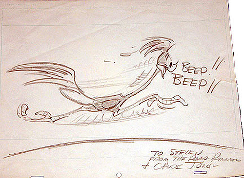 Roadrunner Cartoon Drawing At Getdrawings Free Download 1194