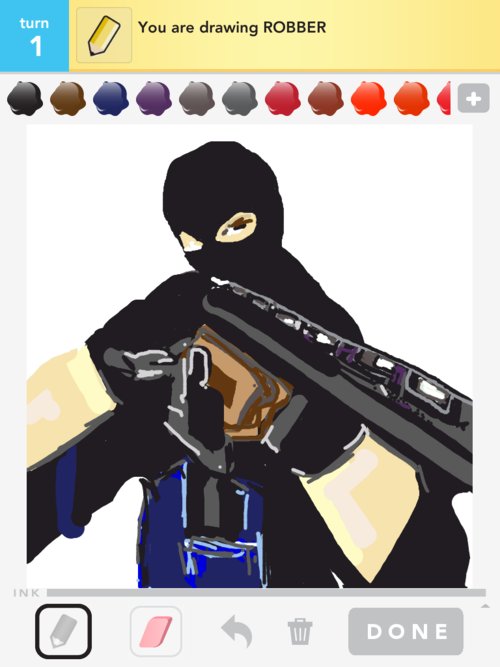 500x667 Robber Drawings