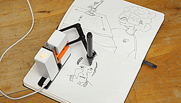 361x206 We Created A Drawing Robot Which Copies What You Draw On Screen