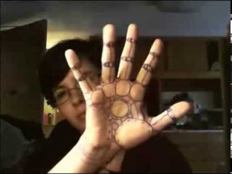 480x360 Robot Hand Ball Point Pen.