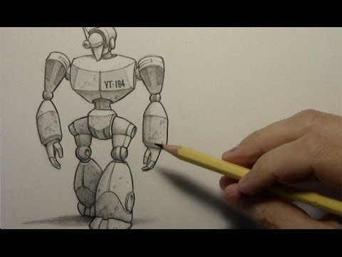 480x360 Drawing Time Lapse Robot