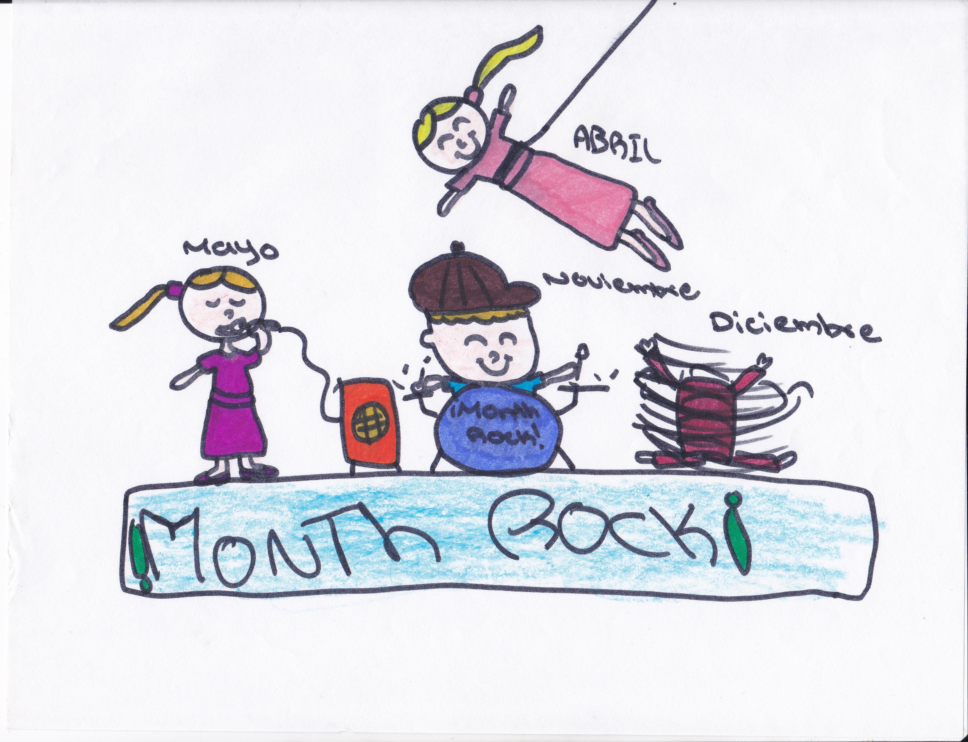 3328x2552 The Month Rock Band (2007) Surfing The Sea