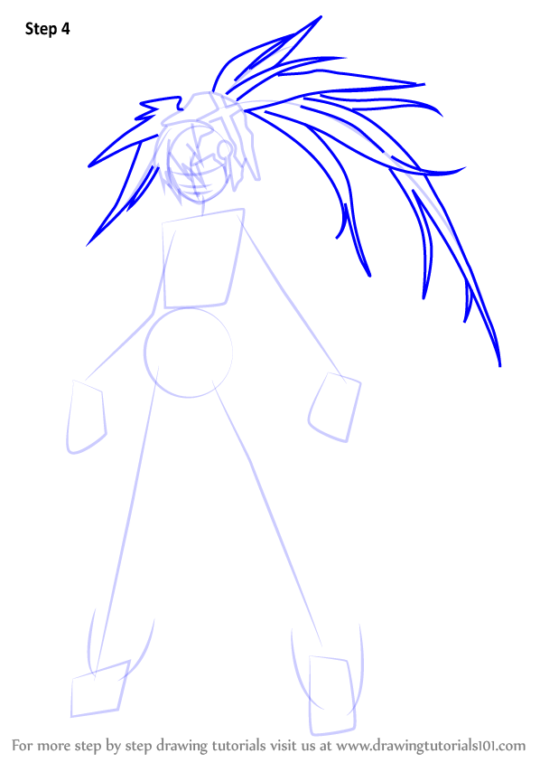 598x844 Learn How To Draw Insane Black Rock Shooter From Black Rock