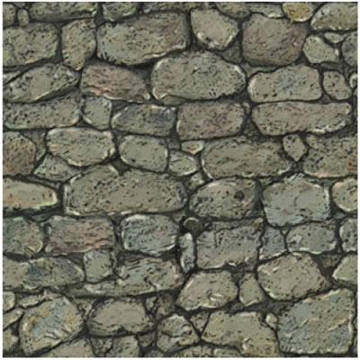 400x400 Sketch Of Stone Wall