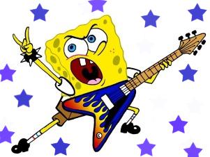 301x226 How To Draw How To Draw Spongebob Rocker