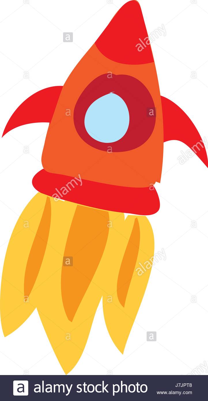 722x1390 Rocket Flying Drawing Icon Stock Vector Art Amp Illustration, Vector
