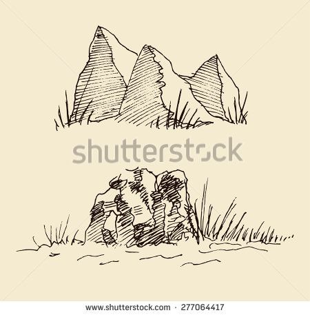 450x457 56 Best How To Draw Realistic Trees, Plants Bushes And Rocks