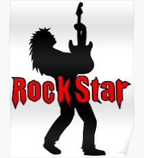 210x230 Rockstar Drawing Posters Redbubble