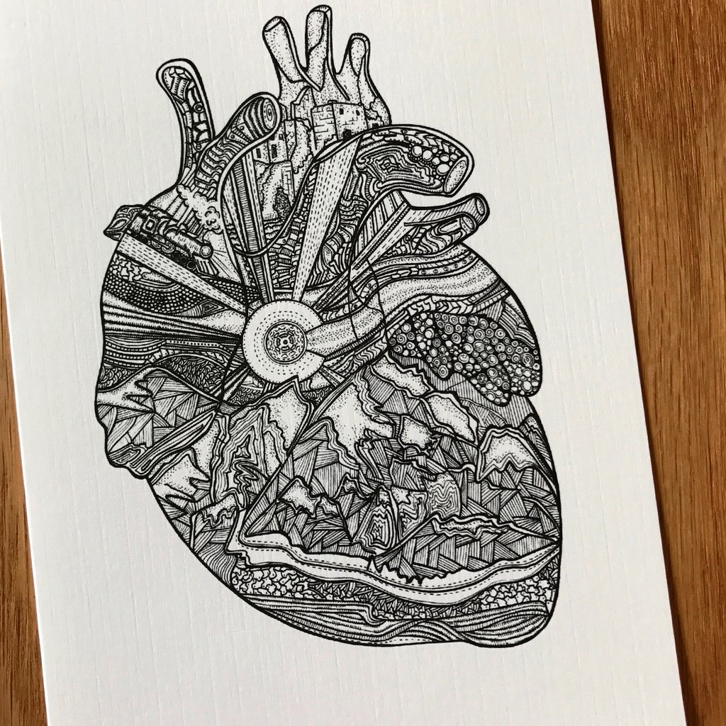 1024x1024 Colorado Rocky Mountain Heart