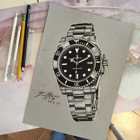 Rolex Drawing at GetDrawings | Free download