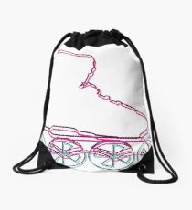 210x230 Roller Skates Drawing Drawstring Bags Redbubble