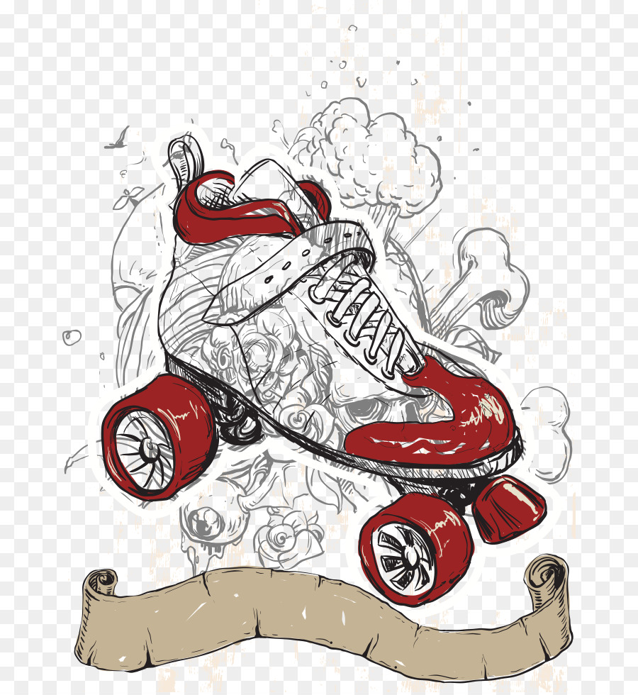 900x980 T Shirt Roller Skating Roller Skates Istock